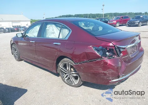 2017 Honda Accord Sport Se z USA, uszkodzony, nr VIN 1HGCR2F14HA032018